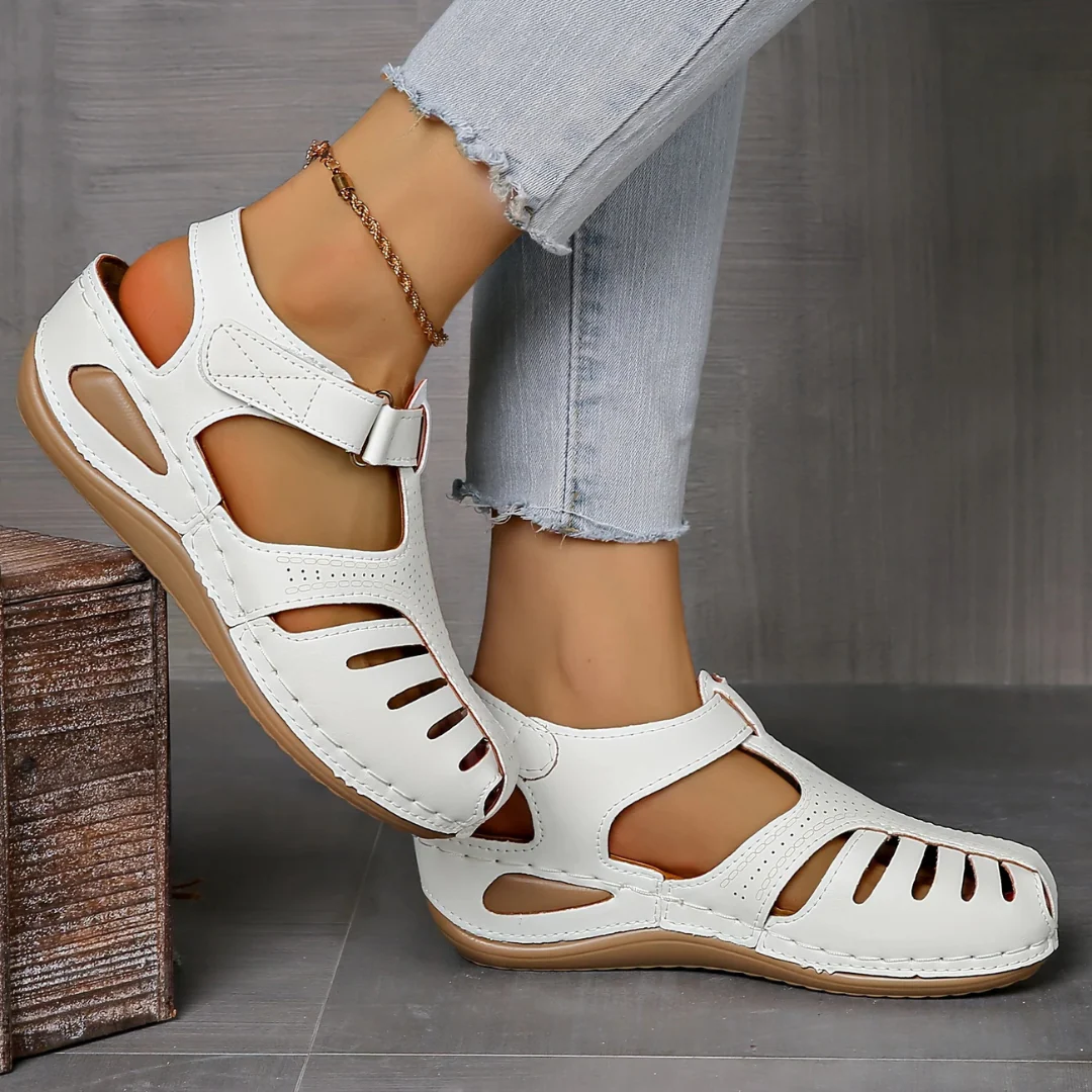 Sandalias ortop茅dicas ligeras y transpirables de Cuero - Imagen 7