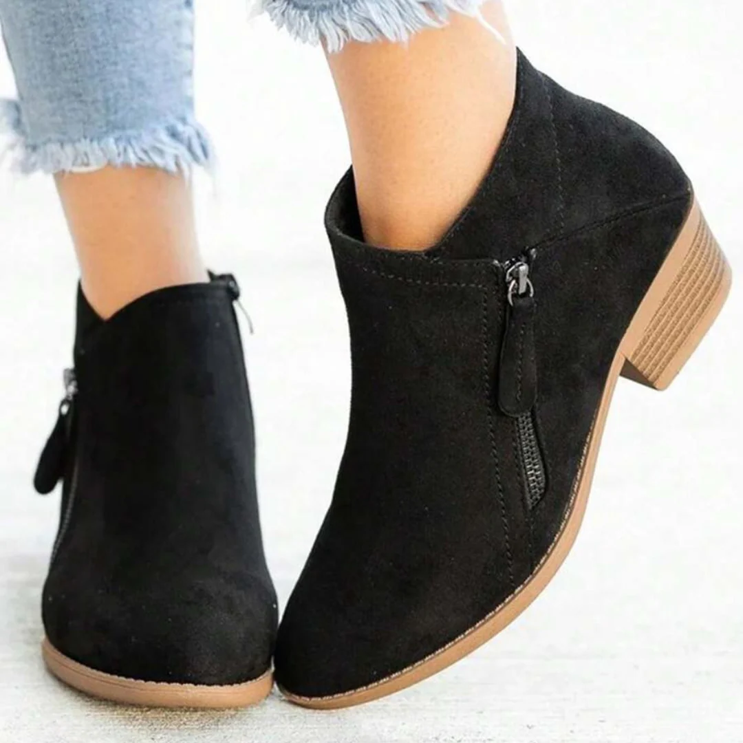 Botas de caña media para mujer con cremallera lateral® - Imagen 6