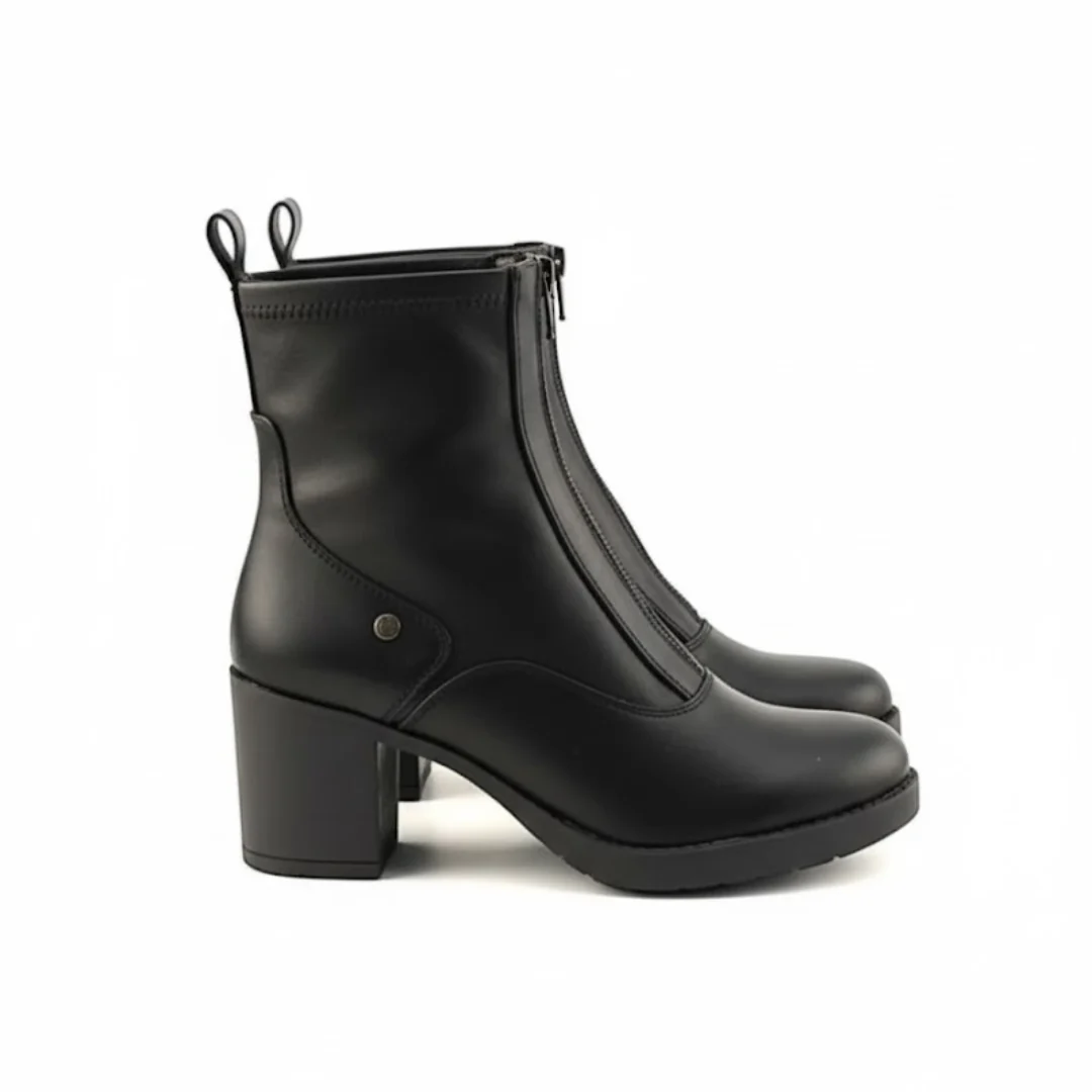 Botines de Piel Premium con Dise帽o Distintivo Para Mujer - Imagen 6