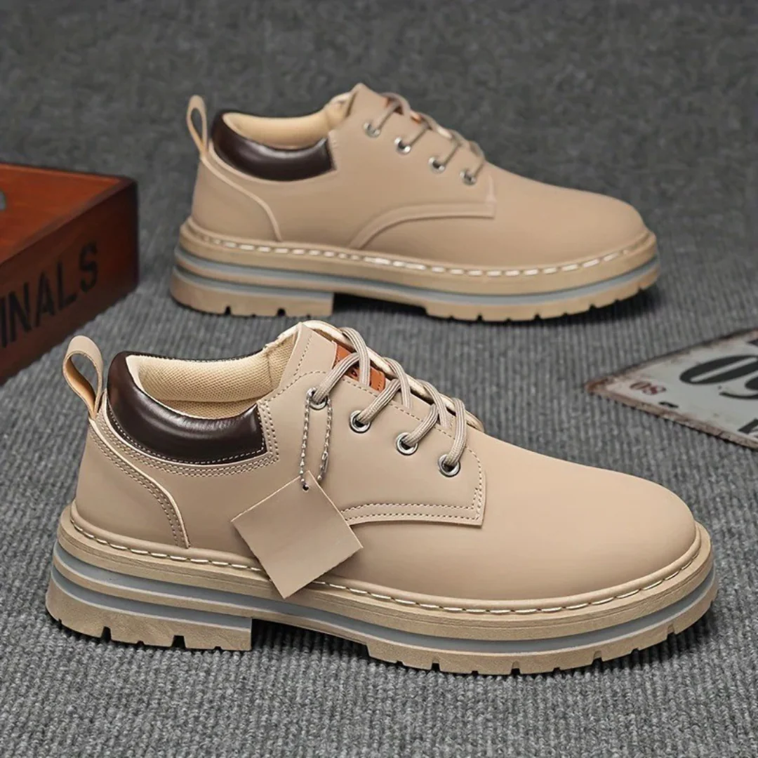 Zapatos con suelas ergon贸micas y robustas para hombre - Imagen 7