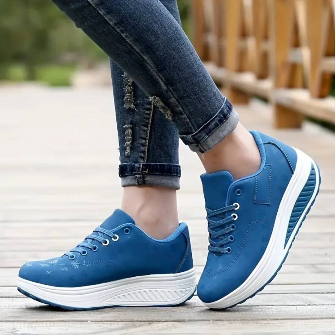 Zapatillas deportivas de suela alta para mujer - Imagen 7