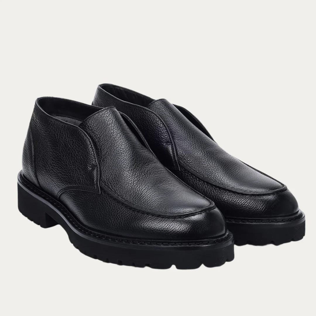 Zapatos Ortop茅dicos de Cuero para Hombre