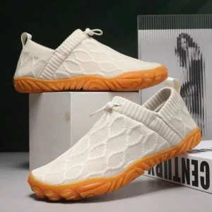 Zapatillas de paseo en tela transpirable y antideslizantes para mujer