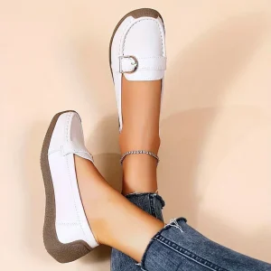 Zapatos Casuales Ergonómicos de Cuero para mujer