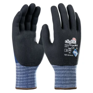 Guante de nylon totalmente recubierto de nitrilo sin costuras DURALUX COATED SAFETOP 60-12