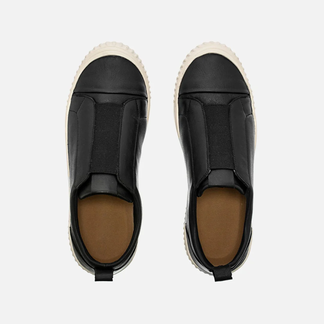 Zapatillas Sin Cordones de Cuero para Mujer - Imagen 8