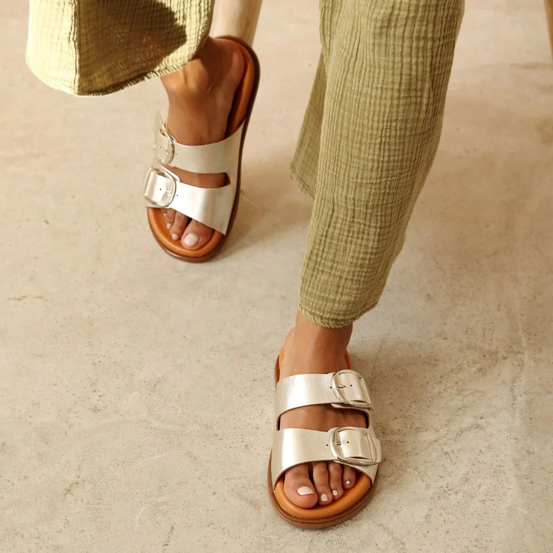 Sandalias abiertas ortopedicas de doble ajuste - Imagen 8