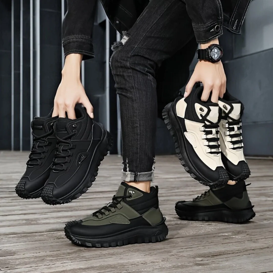 Zapatillas deportivas con suelas ortop茅dicas para hombre - Imagen 8