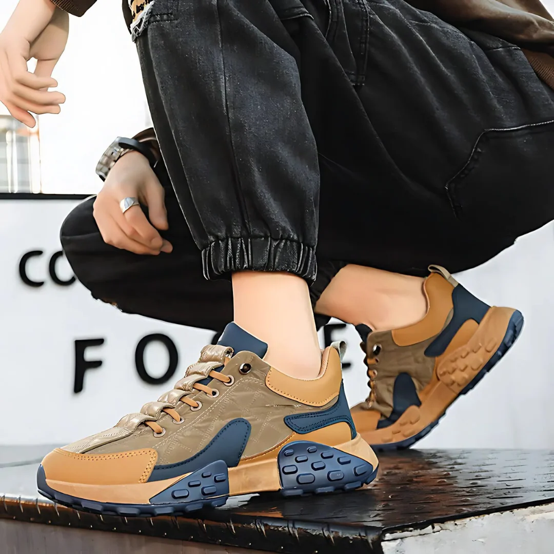 Zapatos deportivos resistentes al agua con suelas duraderas para hombre - Imagen 8