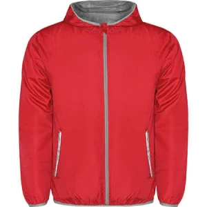 Chubasquero unisex con cremallera y capucha Angelo