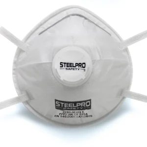 Mascarilla desechable FFP2 con válvula. Caja 12 uds