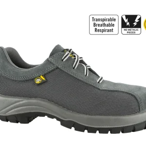 Zapato de seguridad Kyros Top Sport gris transpirable S3+SRC+CI