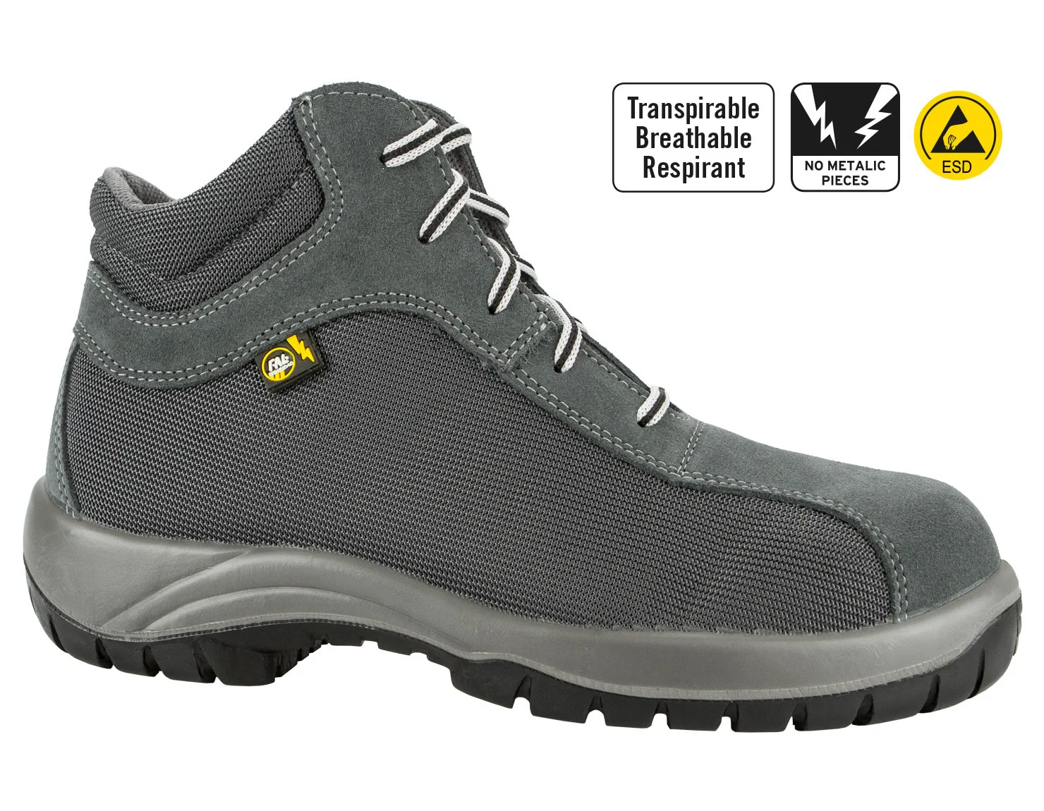 Bota de seguridad Bronte Top tranpirable S3+SRC+CI