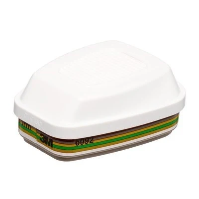 Filtro 3M 6092 reutilizable ABEK1P3. Caja 4 uds.