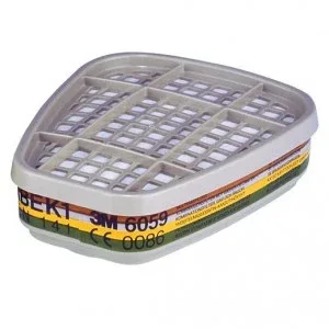 3M 6059 filtro ABEK1 Clase 1. Caja 8 uds.