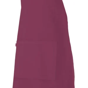 Delantal regulable con peto y un bolsillo