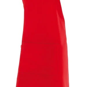 Delantal largo con peto fabricado en poliester