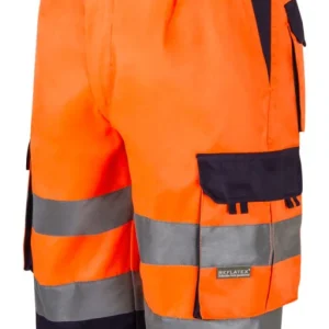 Bermuda bicolor en alta visibilidad