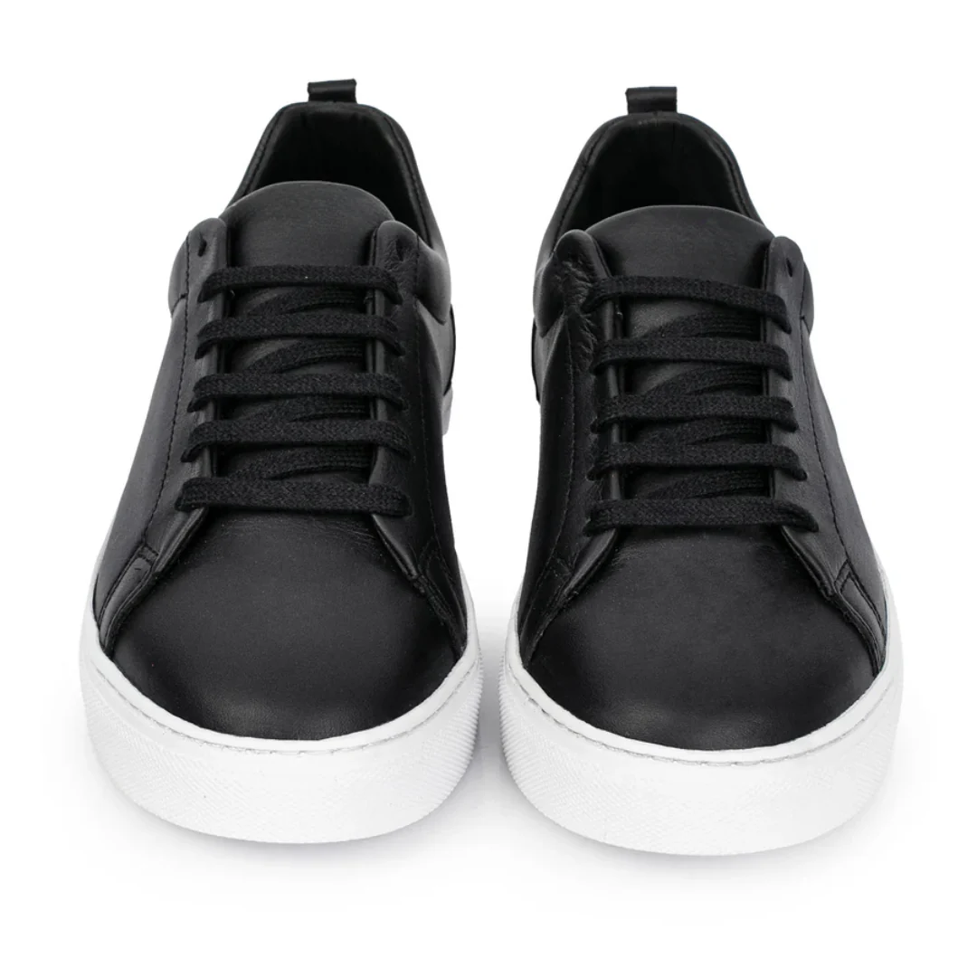 Zapatilla de Cuero con Estilo Urbano para Mujer庐 - Imagen 3