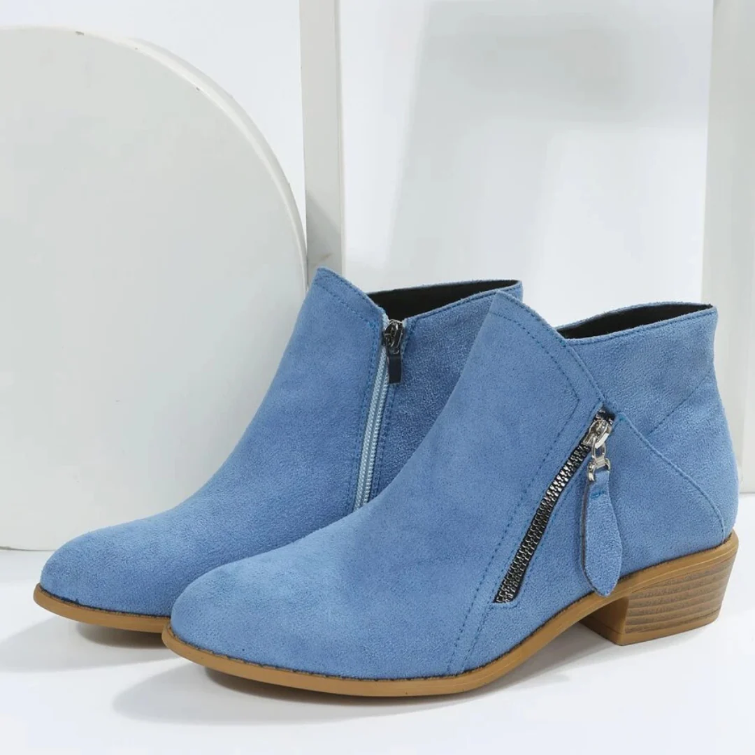 Botas de caña media para mujer con cremallera lateral® - Imagen 5