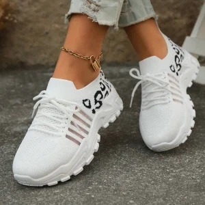 Zapatillas Deportivas de Mujer con Detalles de Animal Print