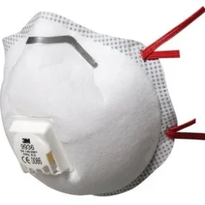 3M 9936 Mascarilla FFP3 c/válvula para gases ácidos.Caja 5 uds.