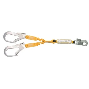 Cinta elástica doble de 0,90m con aborvedor y mosquetones SAFETOP 80228B