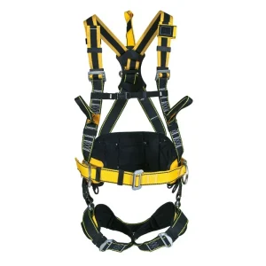 Arnés de posicionamiento con cinturón giratorio con cintas elásticas ROBSON SAFETOP 80080