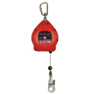 Falcon, retráctil muy ligero de cable de 10 m hecho de acero inoxidable y 4.5 mm de diámetro SAFETOP 80337