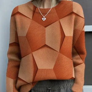 Lolit | Suéter de punto geométrico