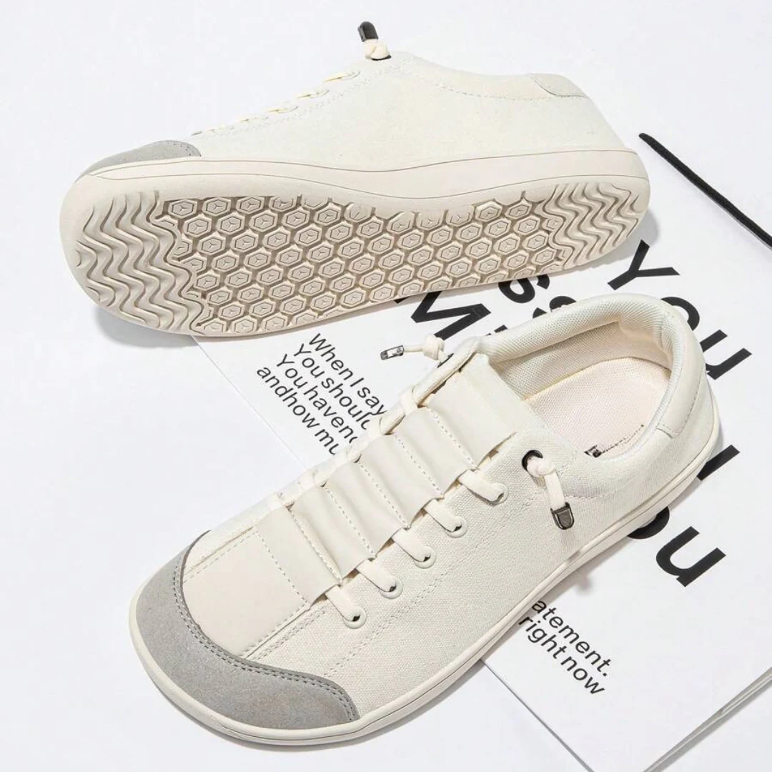 Zapatillas casual de tela con puntera ancha Unisex - Imagen 3