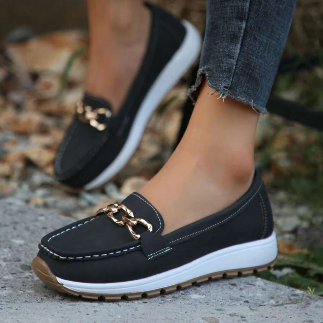 Mocasines de suela gruesa para mujer庐 - Imagen 7