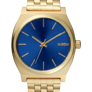 Time Teller - Todo dorado claro / cobalto