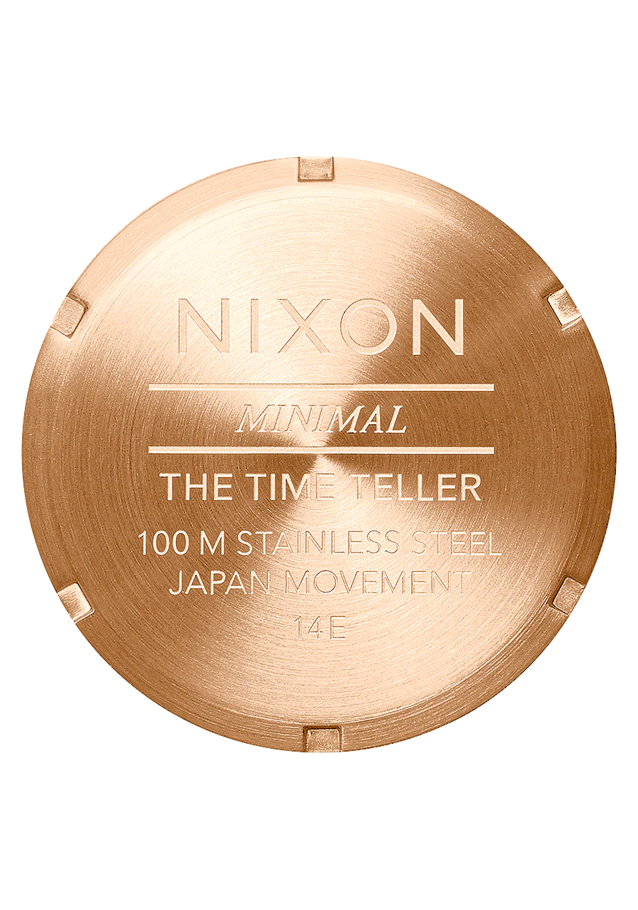 Time Teller - Todo oro rosa / Esfera negra - Imagen 4