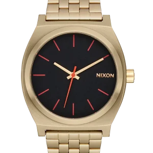 Time Teller - Oro amarillo / Negro / Rojo