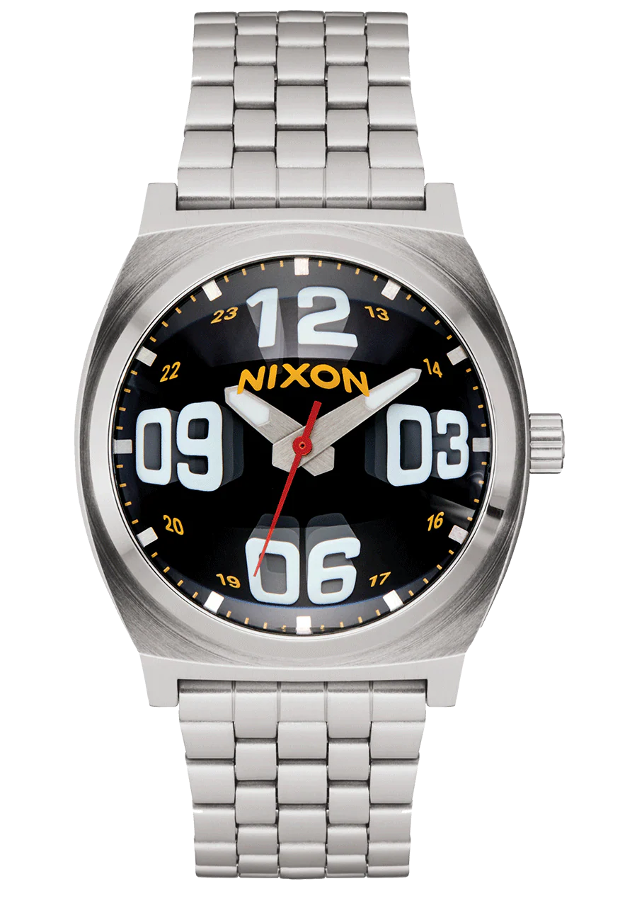 Time Teller - Fisheye / Plata / Negro