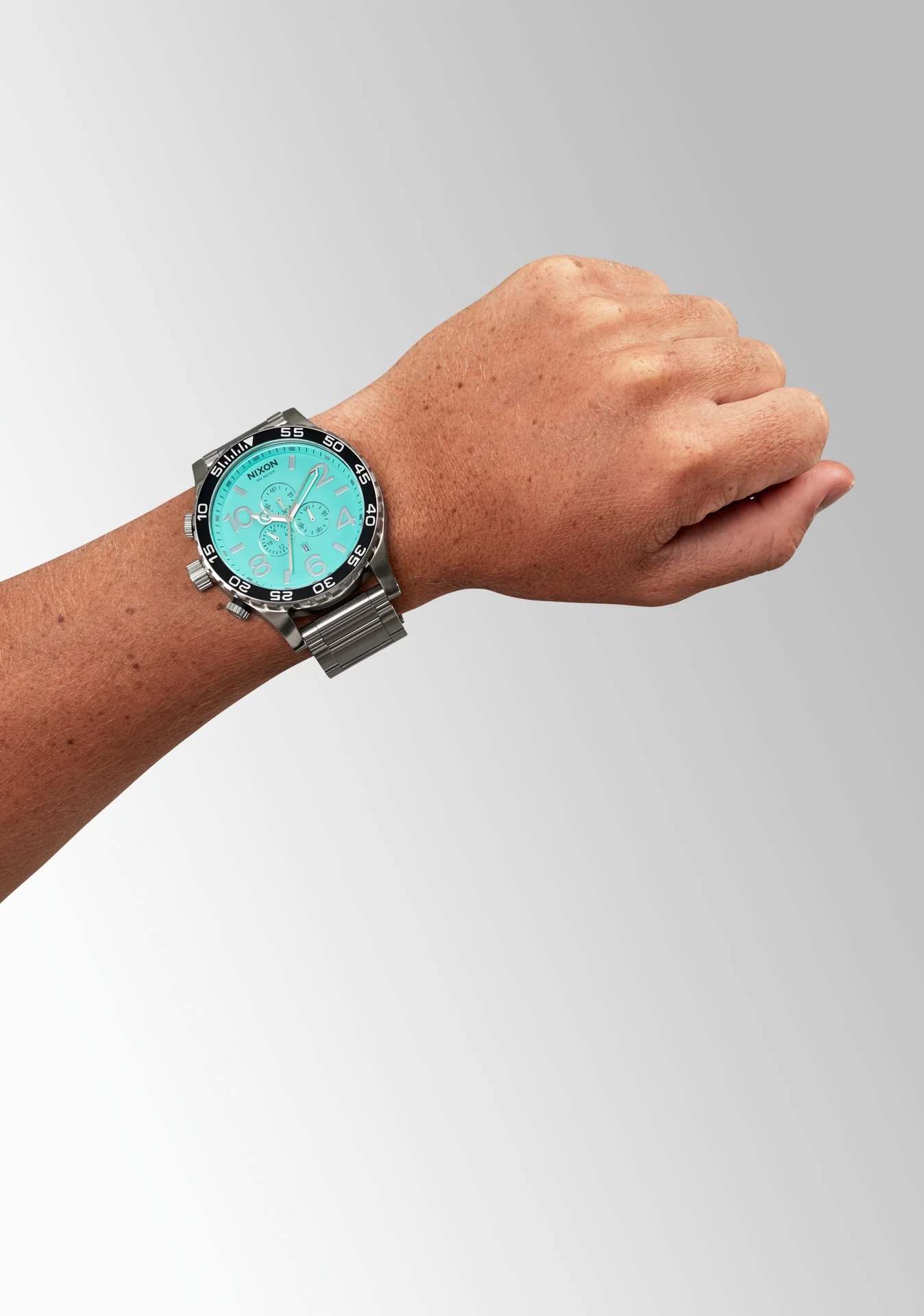 51-30 Chrono - Plata / Turquesa - Imagen 6