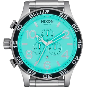51-30 Chrono - Plata / Turquesa