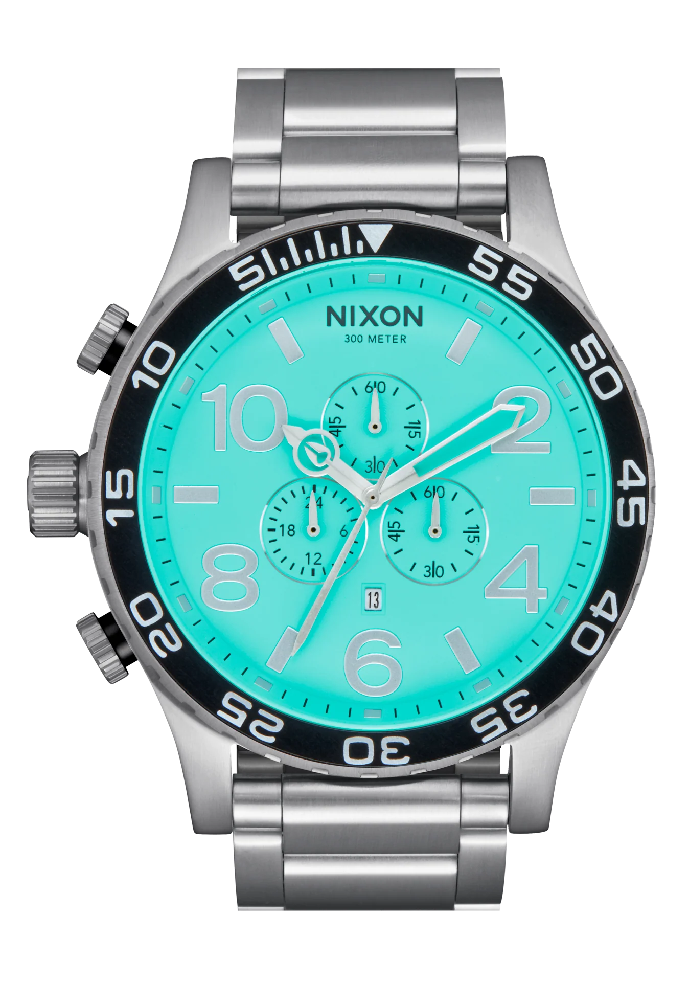 51-30 Chrono - Plata / Turquesa