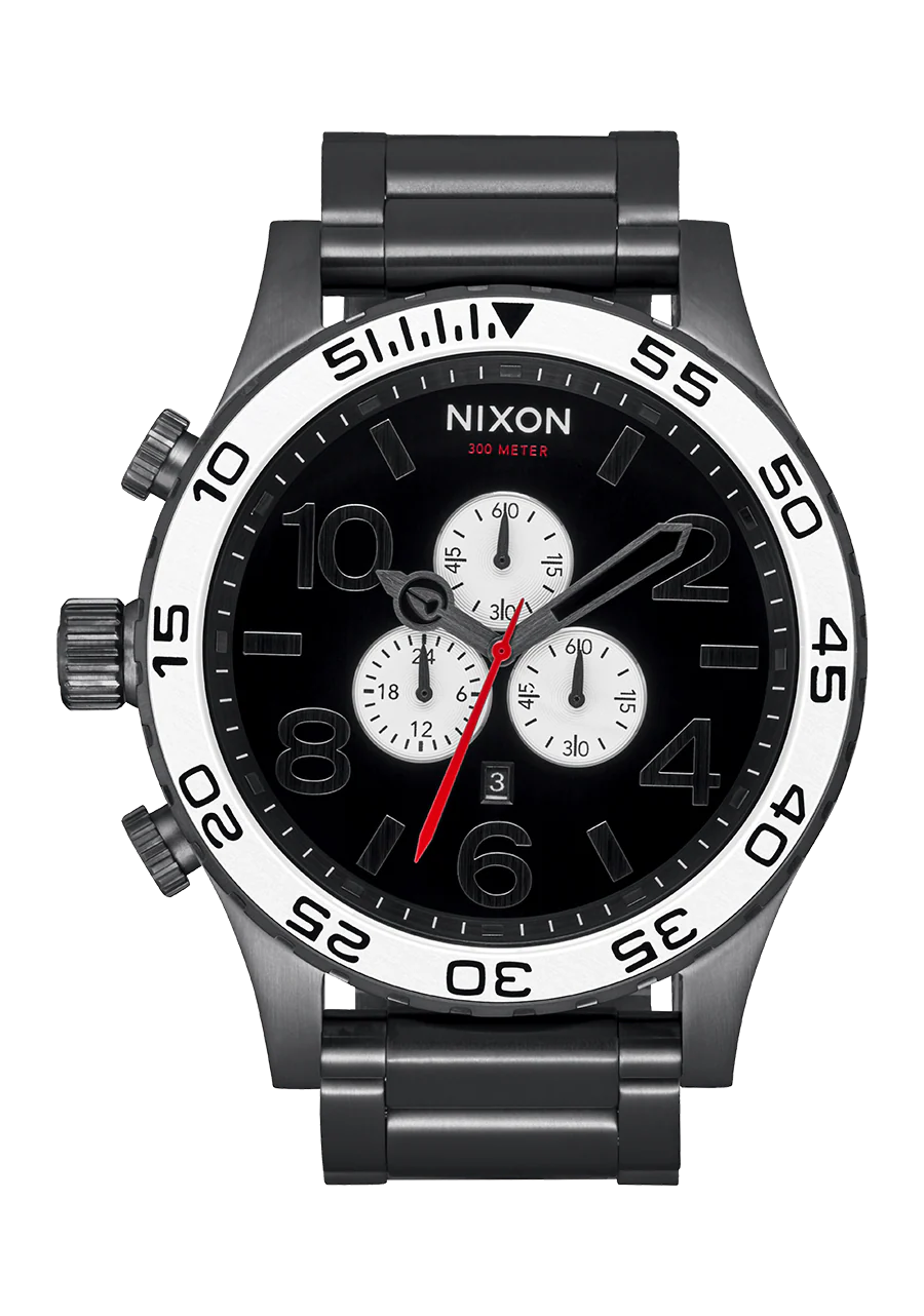 51-30 Chrono - Negro / Blanco / Gunmetal