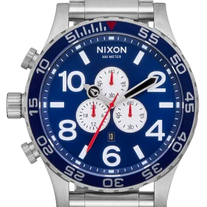 51-30 Chrono - Azul marino, rayos de sol / Plata