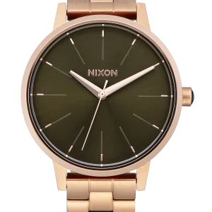 Kensington - Oro rosa / Verde oliva sunray