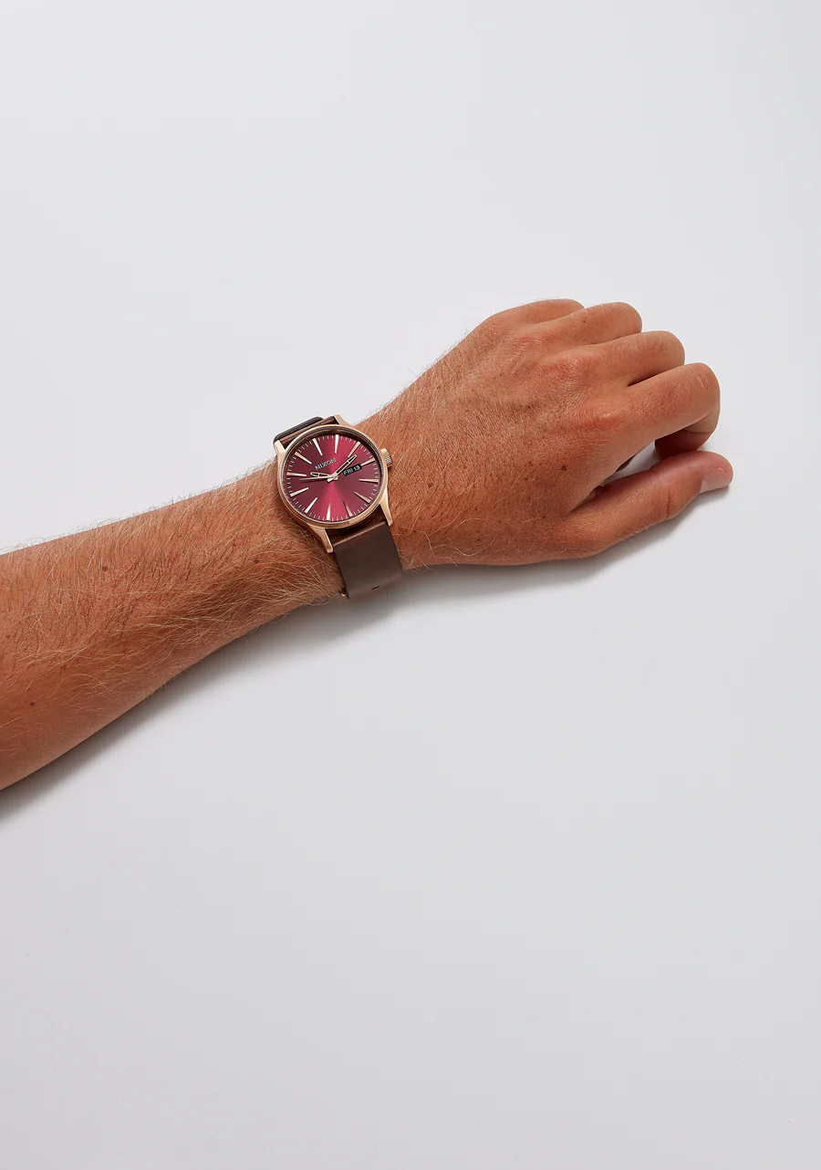 Sentry Leather - Plata / Marr贸n - Imagen 5