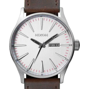 Sentry Leather - Plata / Marrón