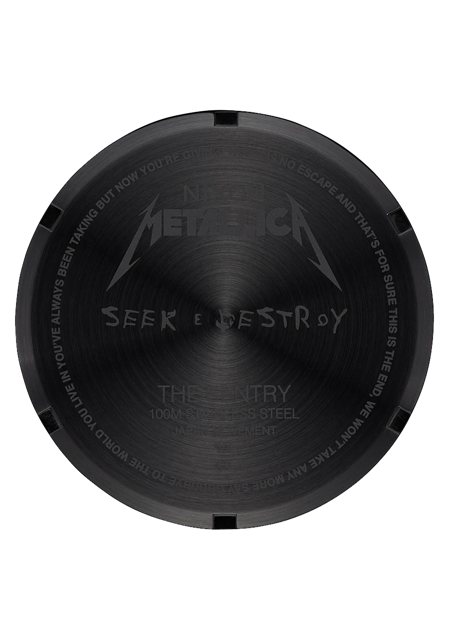 Sentry Leather - Negro / Rojo / Buscar y Destruir - Imagen 4