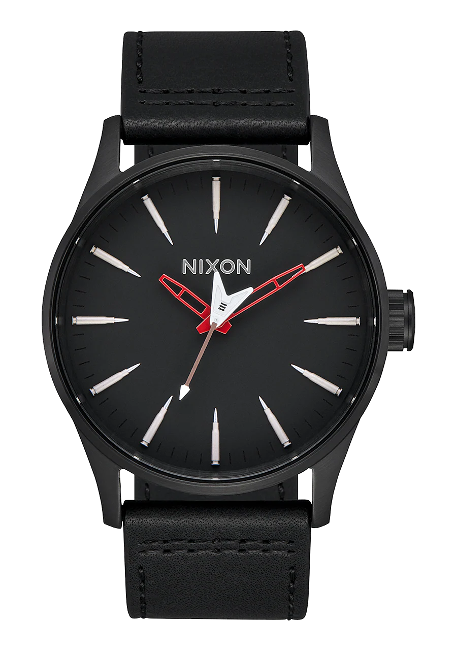 Sentry Leather - Negro / Rojo / Buscar y Destruir - Imagen 7