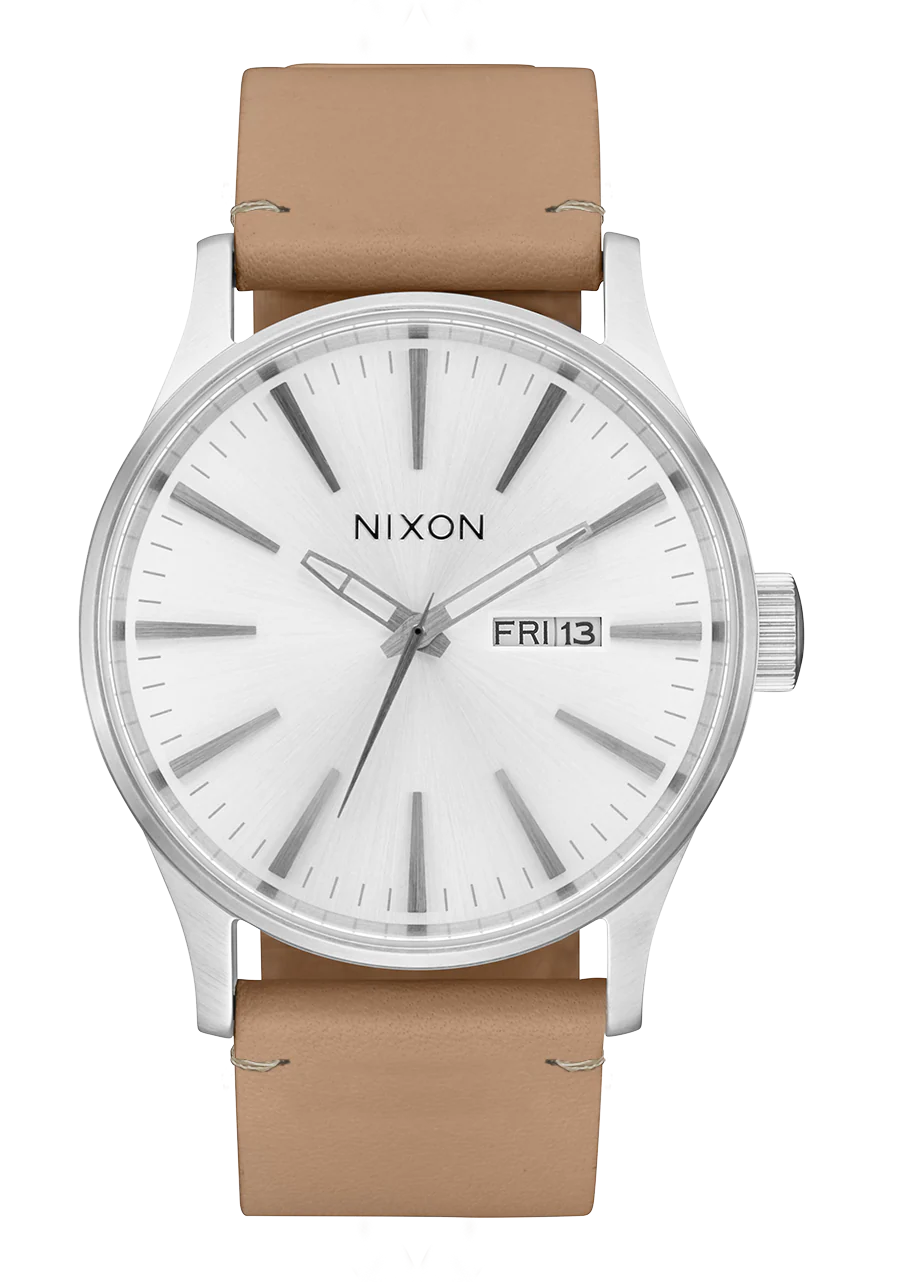 Sentry Leather - Todo plateado / beige