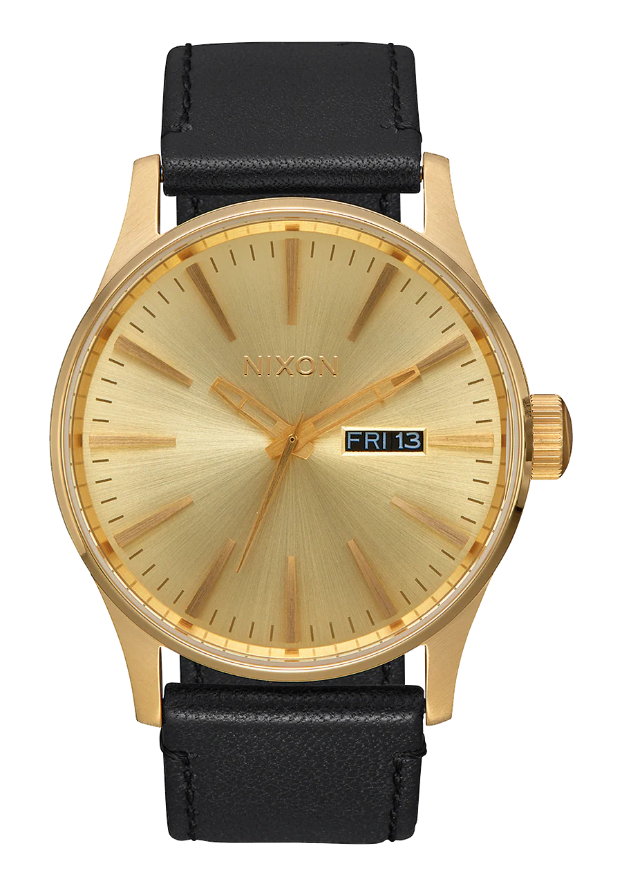 Sentry Leather - Todo dorado / negro