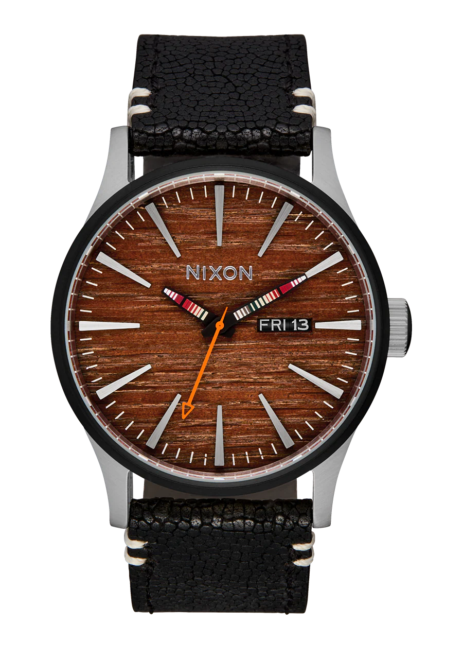 Sentry Leather - Plata / Palisandro / Negro