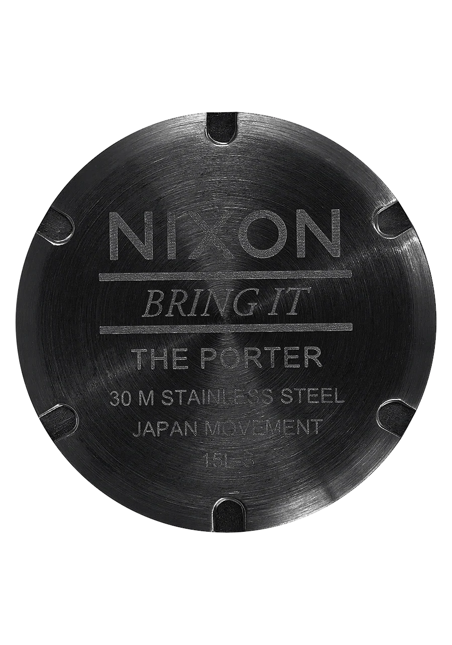 Porter - Todo negro / dorado - Imagen 4